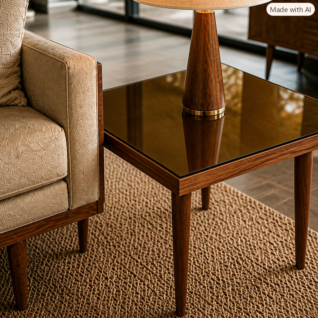 Glass, Table Top, 5/16" (8mm) - Bronze