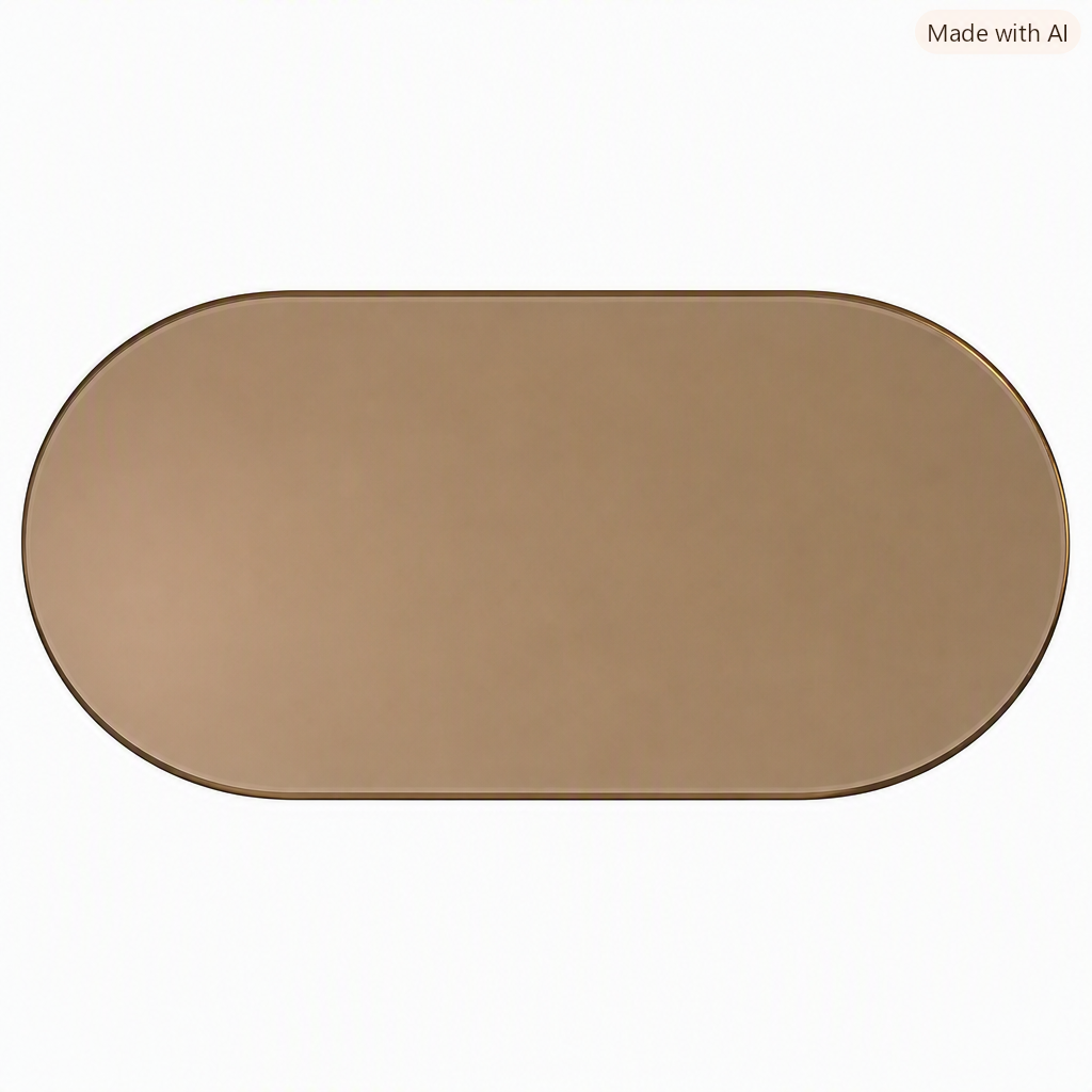 Glass, Table Top, 5/16" (8mm) - Bronze