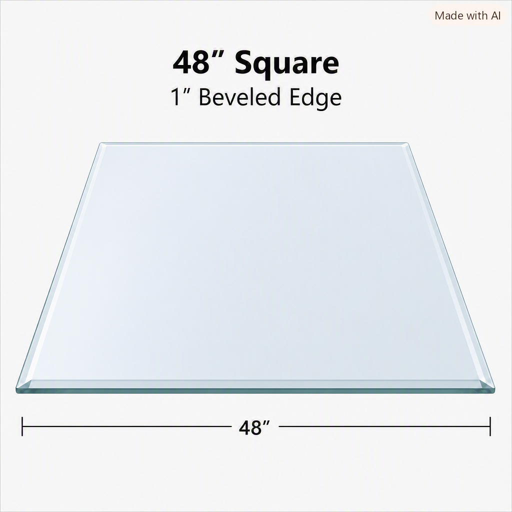 Glass, Table Top, 1/2" (12mm) - Clear