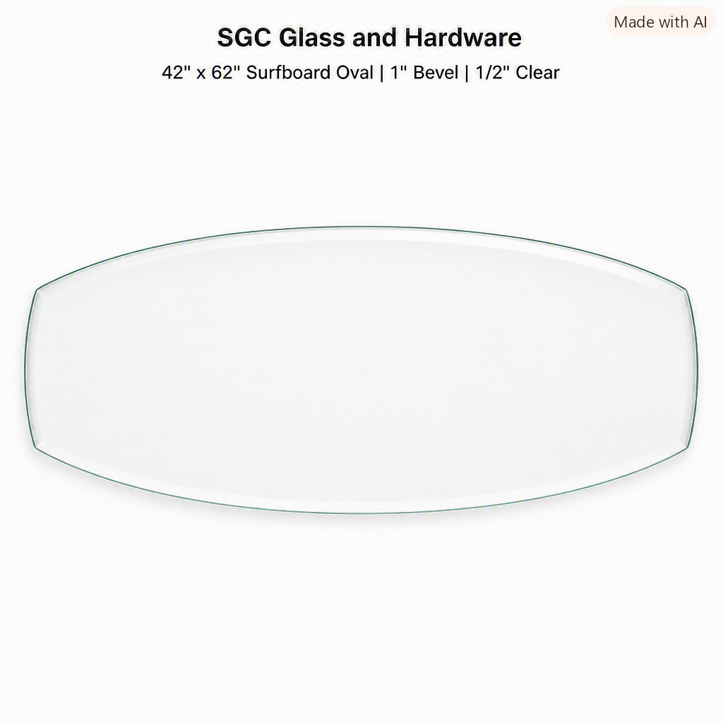 Glass, Table Top, 3/8" (10mm) - Clear