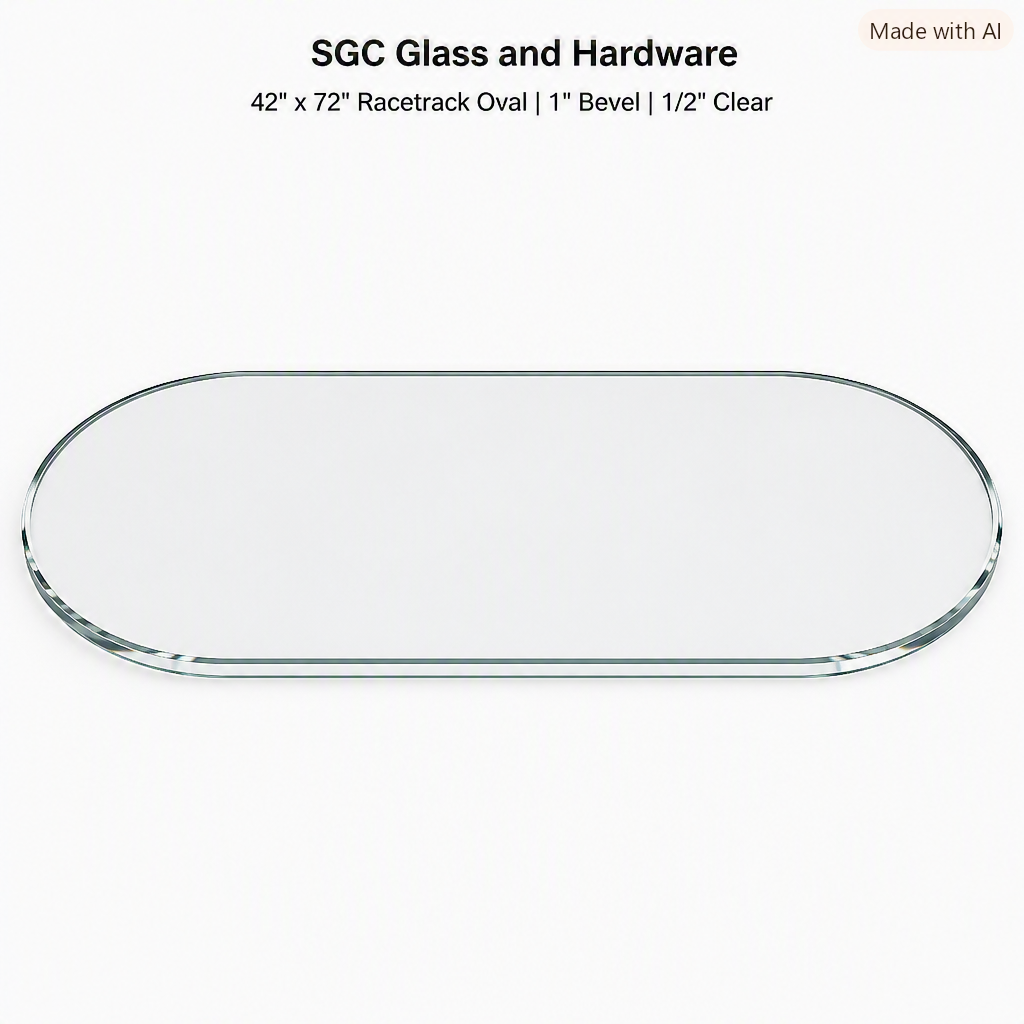 Glass, Table Top, 1/2" (12mm) - Clear
