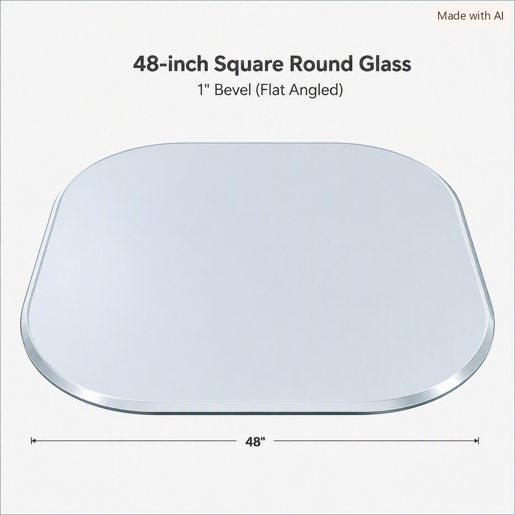 Glass, Table Top, 3/8" (10mm) - Clear