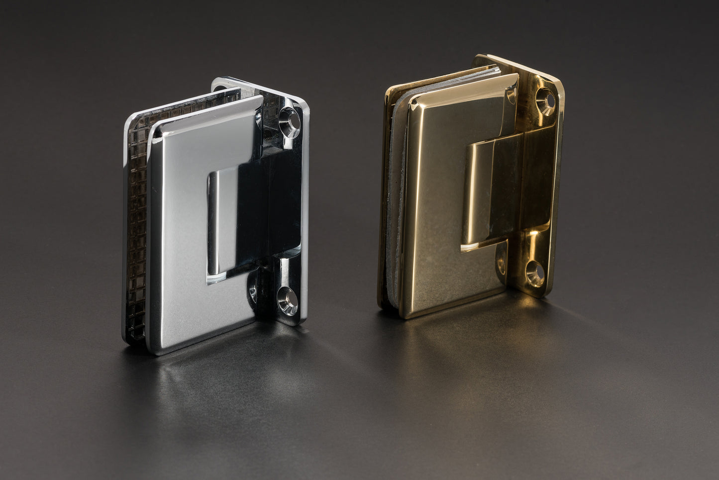 Glass to Wall Hinges (Beveled Edge)